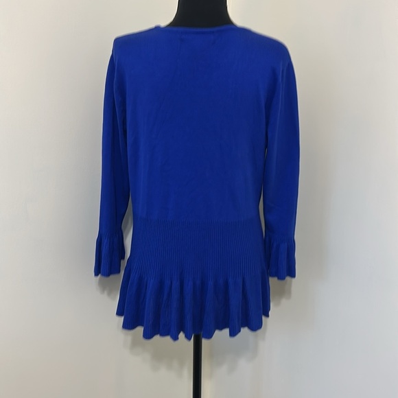 United States Sweaters Blue Cardigan Size Large - Picture 3 of 7